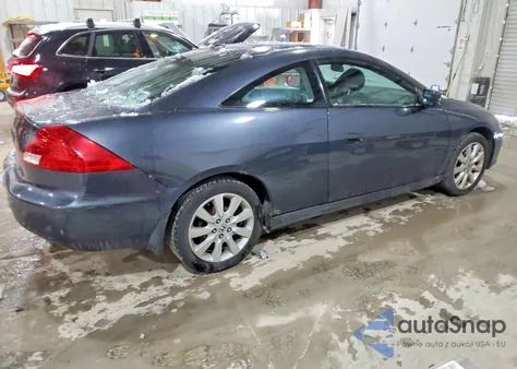 2007 Honda Accord Ex z USA, uszkodzony, nr VIN 1HGCM82667A002469